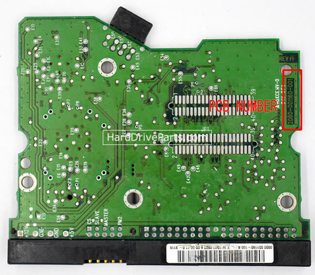 (image for) Western Digital WD1600BB HDD PCB 2060-001160-001