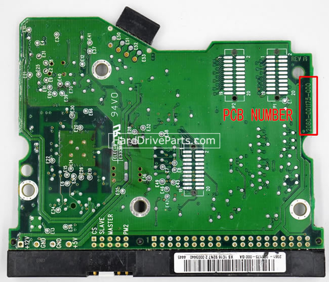 (image for) Western Digital HDD PCB 2060-001175-000