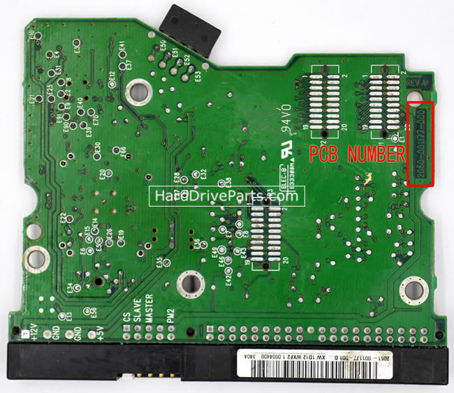 (image for) Western Digital HDD PCB 2060-001177-000