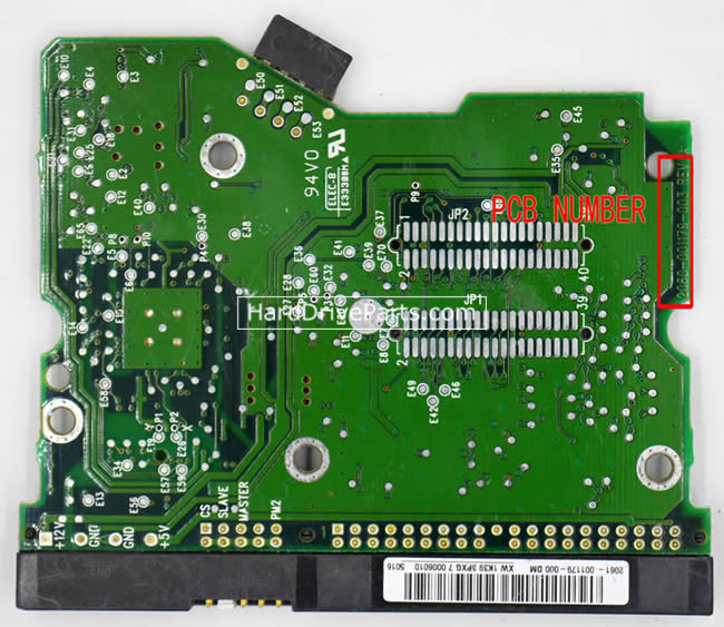 (image for) WD WD1200BB-00DWA0 PCB Board 2060-001179-003