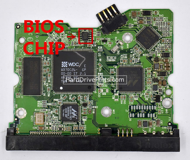 (image for) Western Digital HDD PCB 2060-001267-001