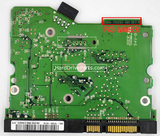 (image for) WD800JD WD PCB Circuit Board 2060-701293-001