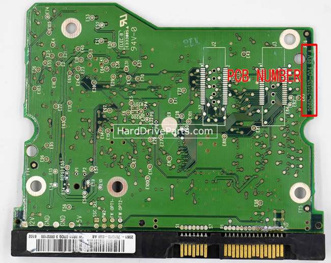 (image for) Western Digital HDD PCB 2060-701310-004