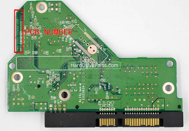 (image for) Western Digital PCB Board 2060-701444-002