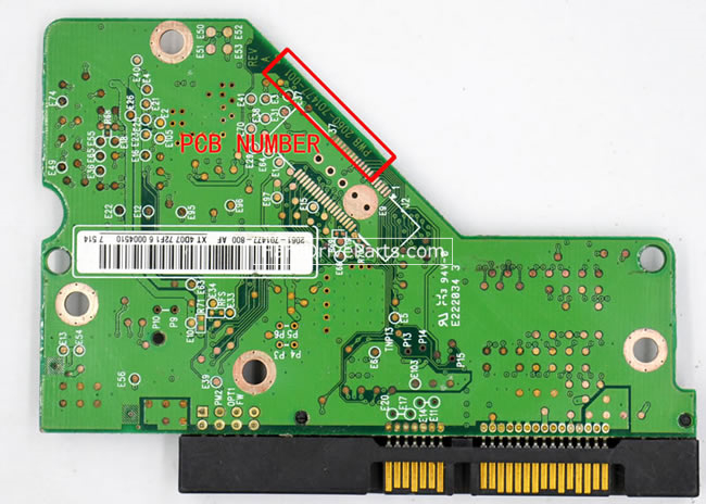 (image for) WD20EARS WD PCB Circuit Board 2060-701477-001