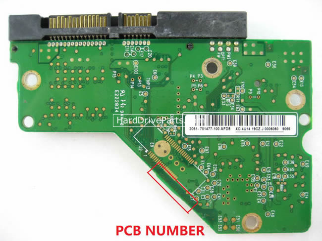 (image for) WD1600AAJS WD PCB Circuit Board 2060-701477-002