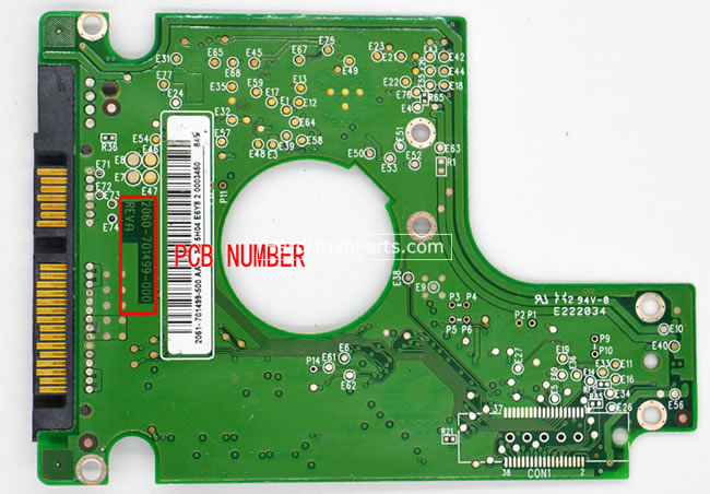 (image for) WD1600BEVT WD PCB Circuit Board 2060-701499-000