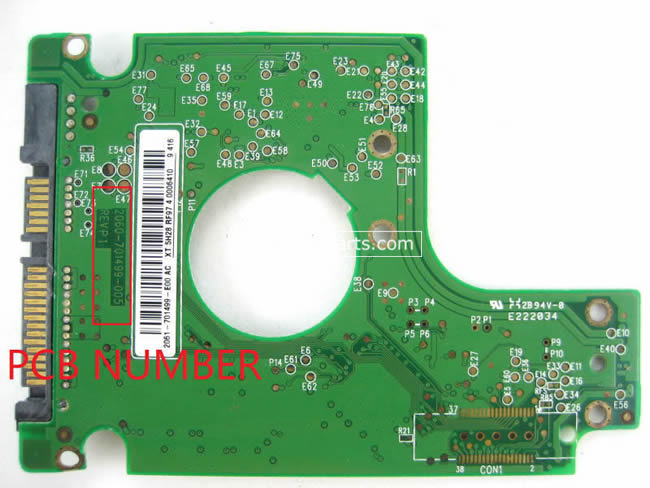 (image for) WD1600BEVT WD PCB Circuit Board 2060-701499-005