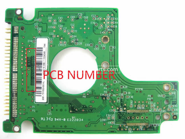 (image for) Western Digital WD1600BEVE HDD PCB 2060-701532-000