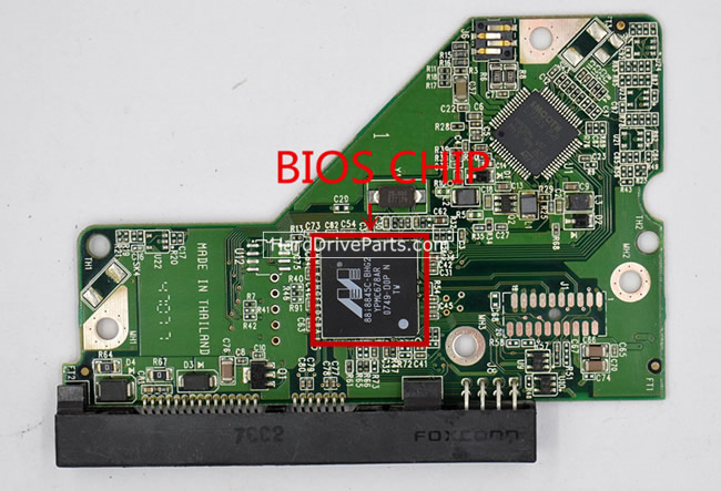 (image for) Western Digital PCB Board 2060-701537-002 REV P1