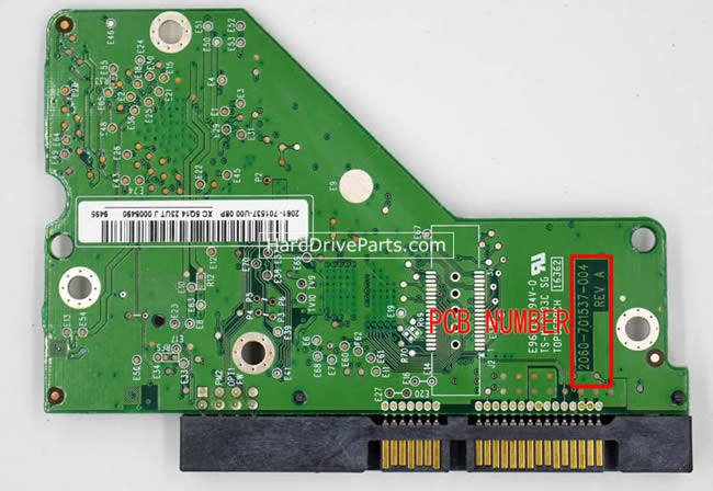 (image for) WD1600AAJS WD PCB Circuit Board 2060-701537-004