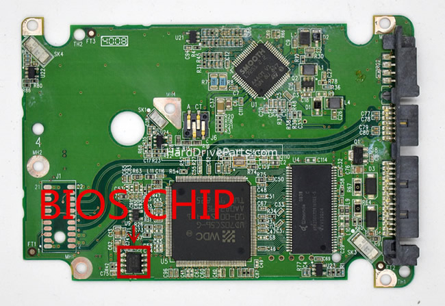 (image for) Western Digital HDD PCB 2060-701543-003