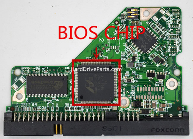 (image for) Western Digital WD1600AVJB HDD PCB 2060-701563-000