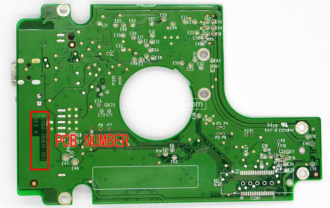 (image for) Western Digital PCB Board 2060-701615-003 REV A