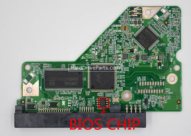 (image for) Western Digital PCB Board 2060-701640-002 REV A