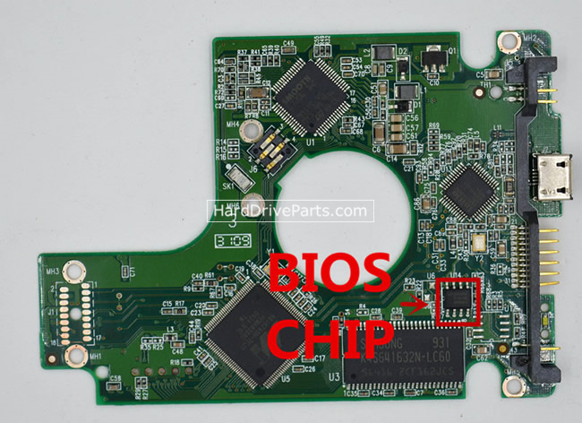 (image for) Western Digital HDD PCB 2060-701650-000