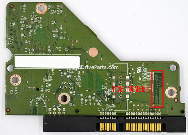 (image for) Western Digital WD1600AAJS HDD PCB 2060-771577-001