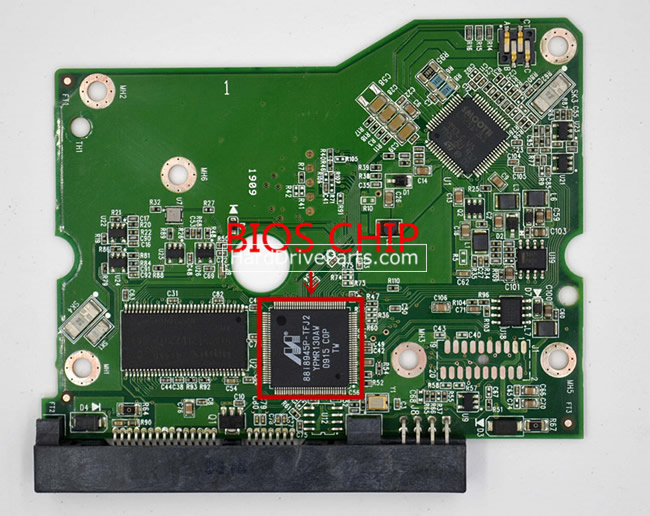 (image for) Western Digital PCB Board 2060-771624-001 REV P1