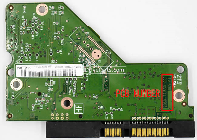 (image for) Western Digital HDD PCB 2060-771630-000