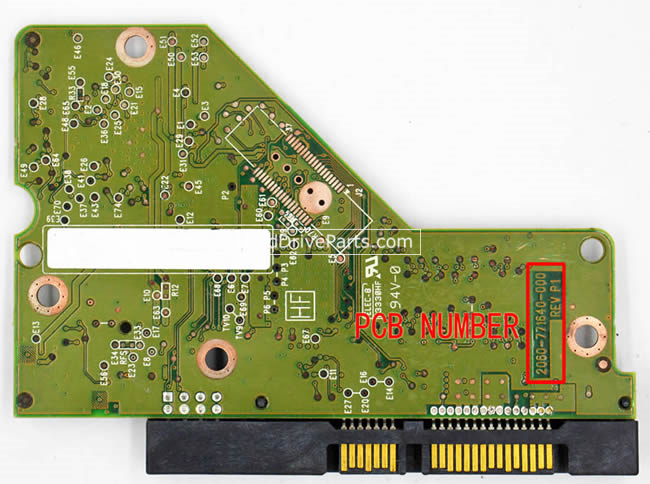 (image for) Western Digital PCB Board 2060-771640-000