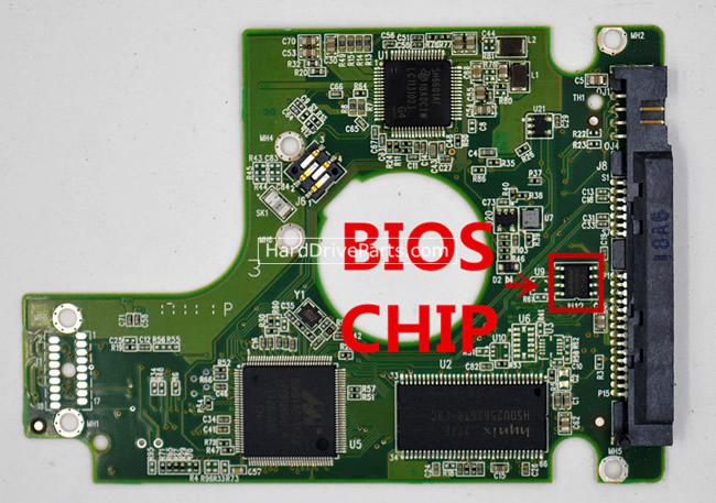 (image for) WD WD5000BPVT PCB Board 2060-771692-002