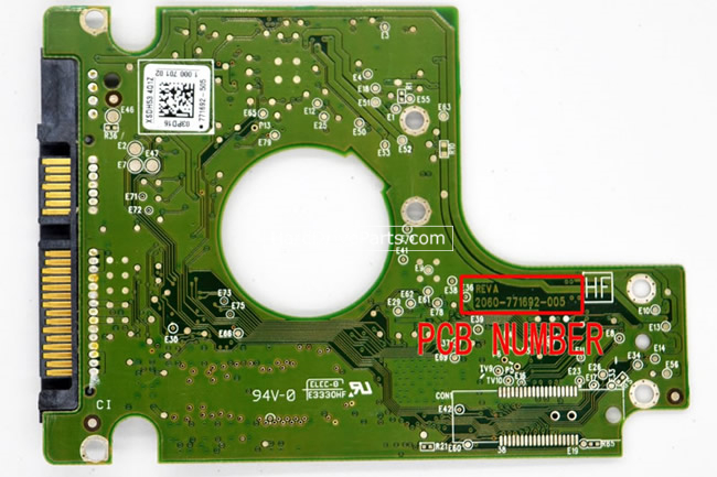 (image for) WD1600BEKT WD PCB Circuit Board 2060-771692-005