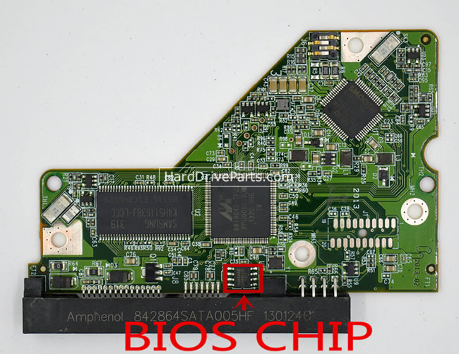 (image for) Western Digital PCB Board 2060-771702-001 REV A / P1