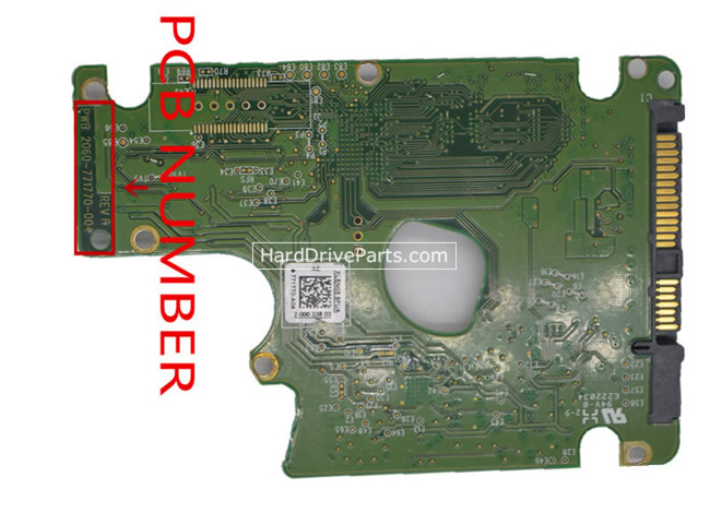 (image for) Western Digital PCB Board 2060-771770-004