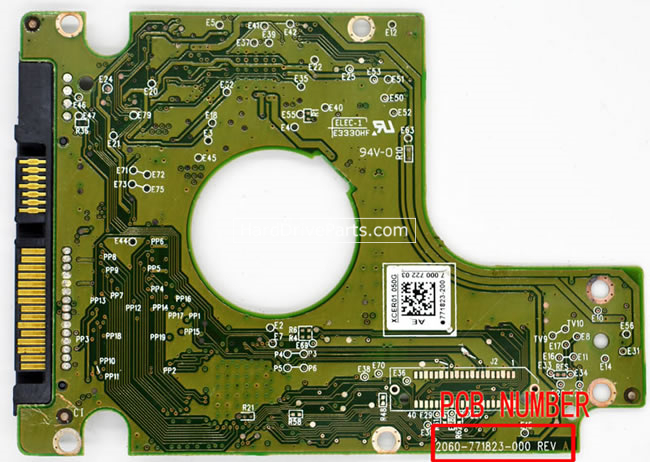 (image for) WD5000BPVT WD PCB Circuit Board 2060-771823-000