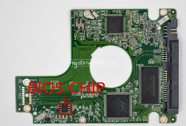 (image for) WD WD10JPVT PCB Board 2060-771823-004