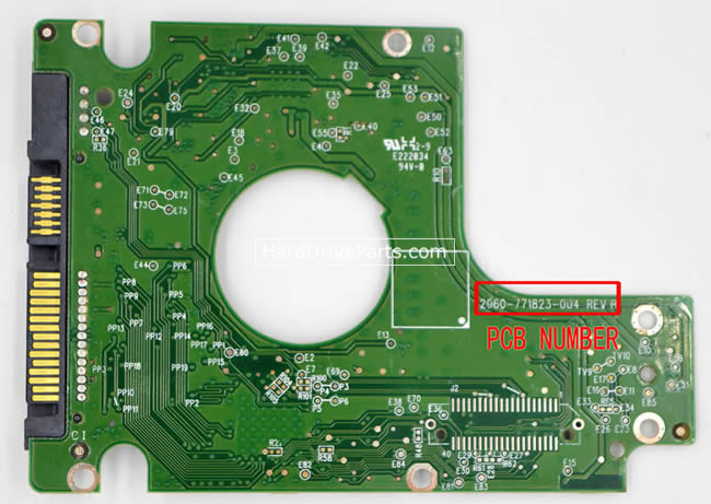 (image for) WD WD10JPVT PCB Board 2060-771823-004