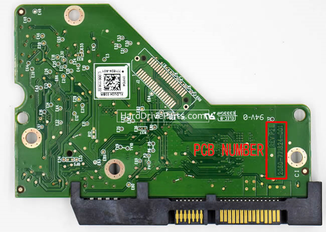 (image for) Western Digital WD10EZLX HDD PCB 2060-771824-001