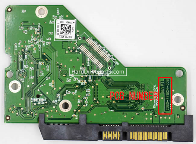 (image for) WD WD5000AZRX PCB Board 2060-771824-008