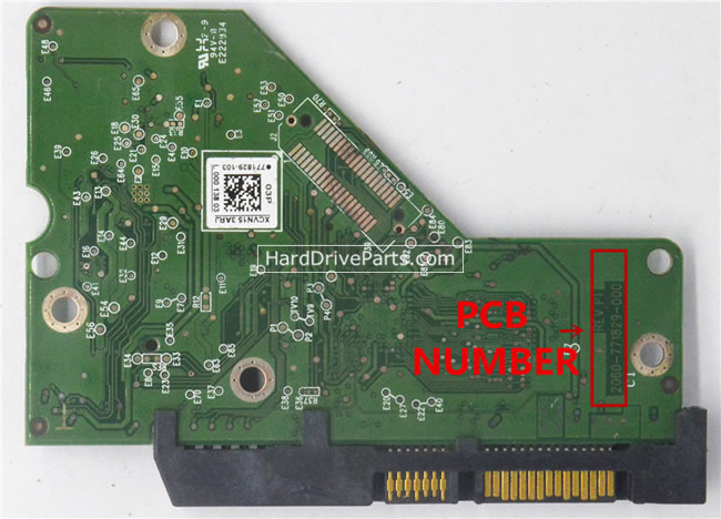 (image for) Western Digital PCB Board 2060-771829-000