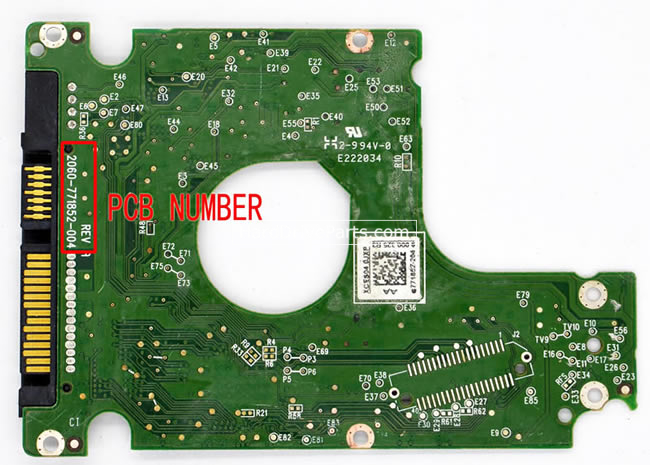 (image for) Western Digital HDD PCB 2060-771852-004