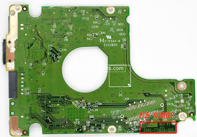 (image for) WD5000LMVW WD PCB Circuit Board 2060-771859-000