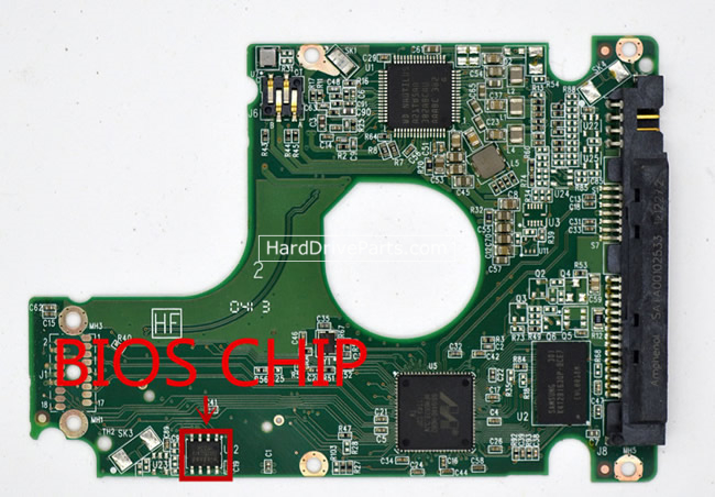 (image for) WD WD5000LPVT PCB Board 2060-771931-000