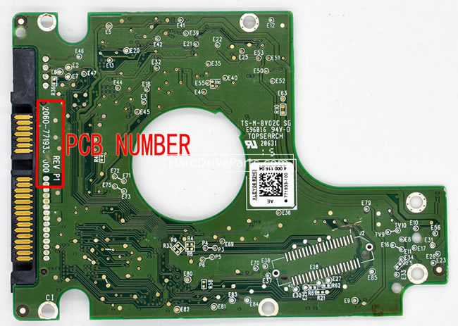 (image for) Western Digital HDD PCB 2060-771933-000