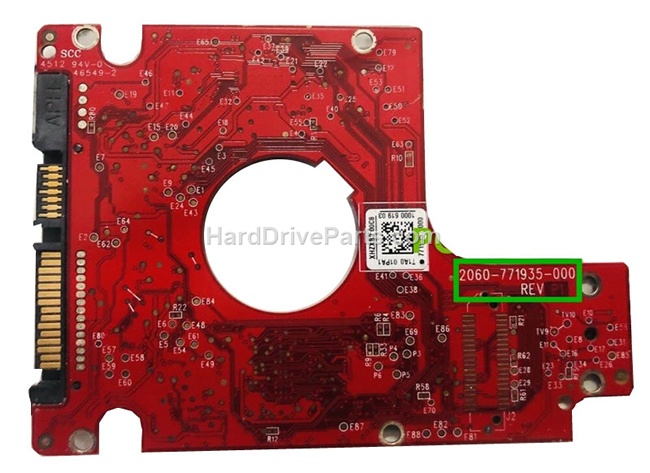 (image for) Western Digital PCB Board 2060-771935-000