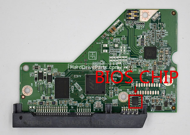 (image for) Western Digital PCB Board 2060-771945-001 REV P1 / A