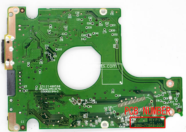 (image for) Western Digital HDD PCB 2060-771949-000