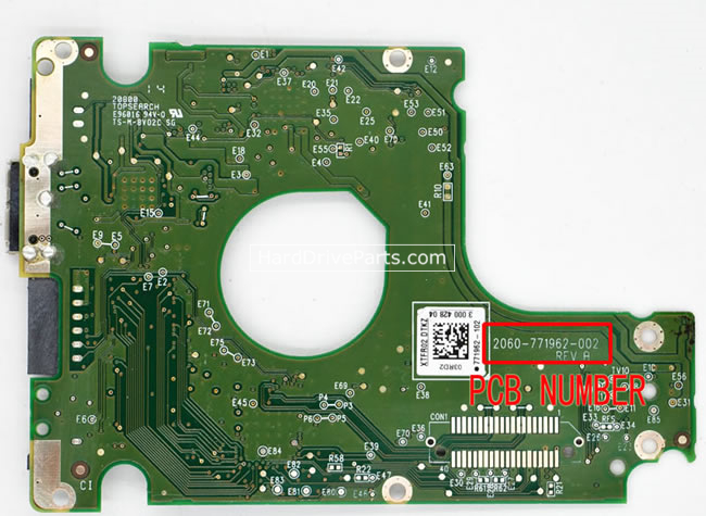 (image for) Western Digital WD10TPVT HDD PCB 2060-771962-002