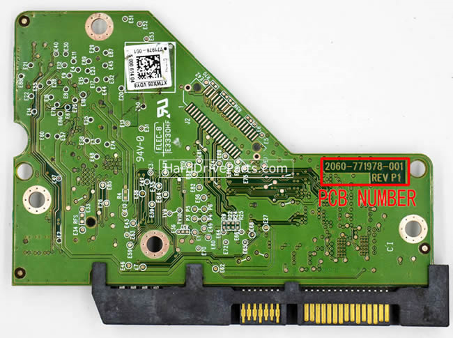 (image for) Western Digital HDD PCB 2060-771978-001