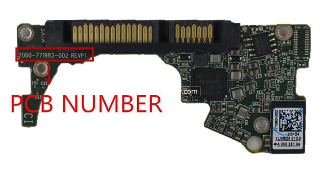 (image for) Western Digital PCB Board 2060-771983-002