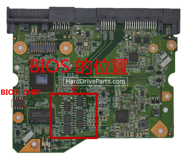 (image for) Western Digital HDD PCB 2060-800002-007