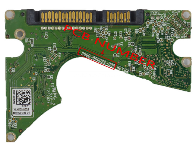 (image for) WD WD40NPZZ PCB Board 2060-800022-000