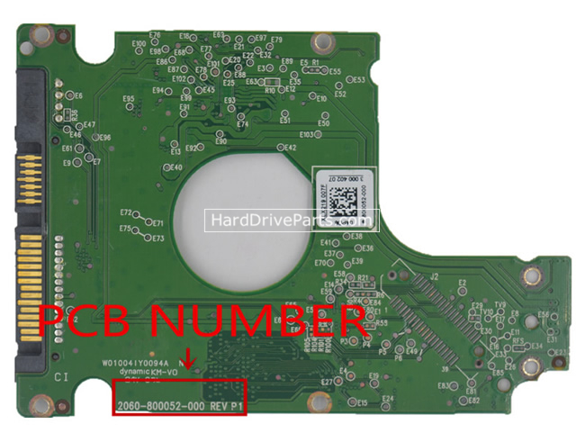 (image for) Western Digital PCB Board 2060-800052-000