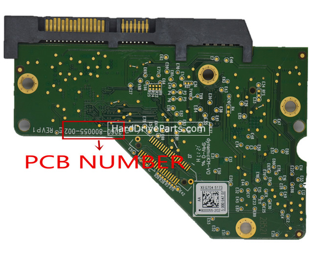 (image for) WD WD40EZRZ PCB Board 2060-800055-002