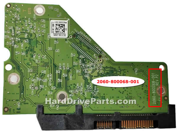 (image for) Western Digital PCB Board 2060-800068-001