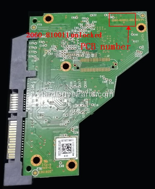 (image for) Western Digital PCB Board 2060-810011-001